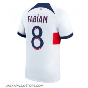 Paris Saint-Germain Fabian Ruiz #8 Vieraspaita 2023-24 Lyhythihainen